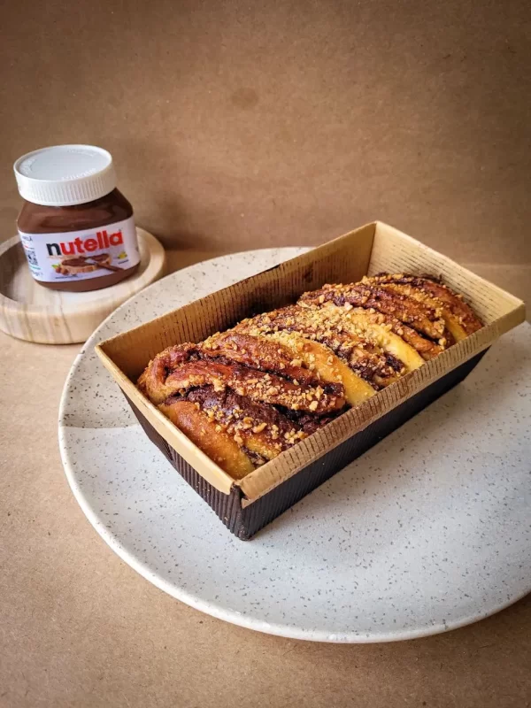 Babka Nutella & Amêndoas
