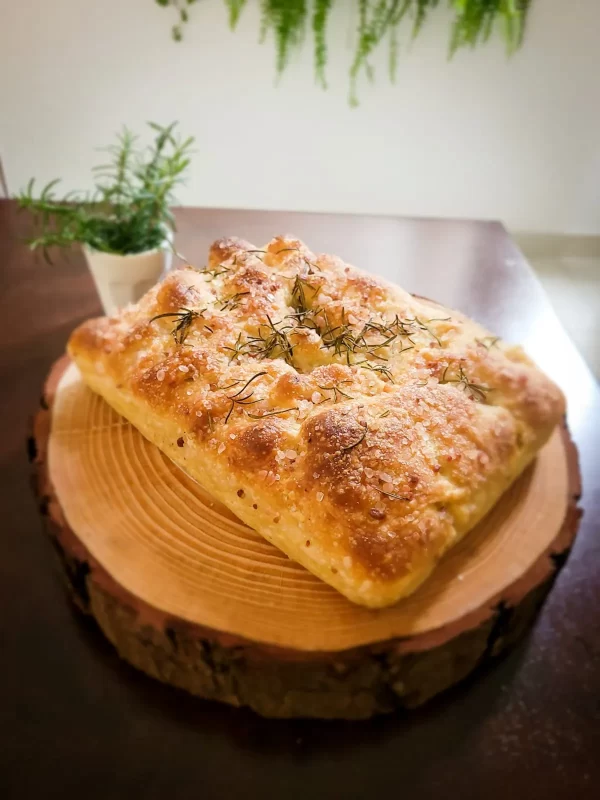Foccacia – Sal grosso & Alecrim